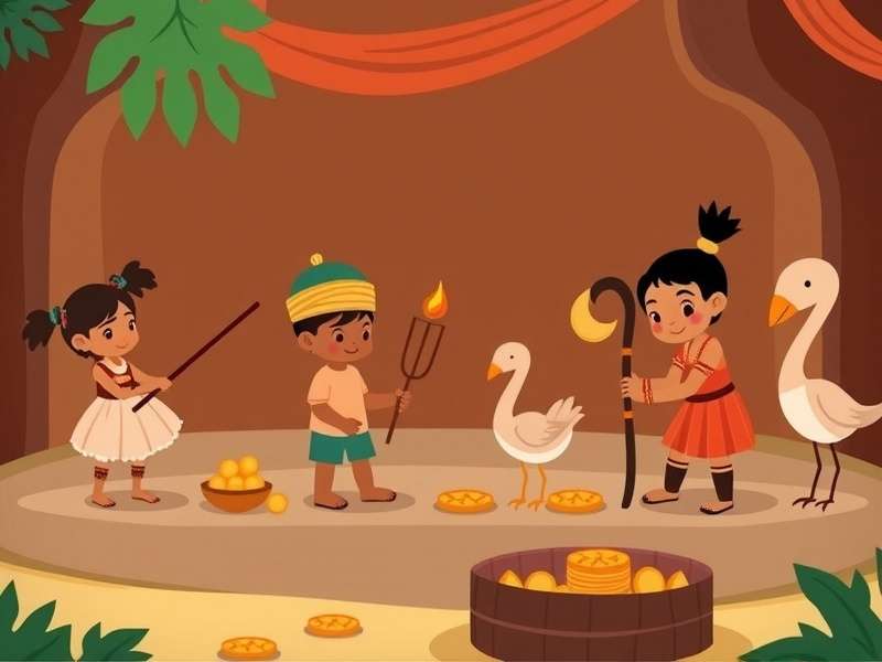 Children playing sequence board game in kindergarten classroom