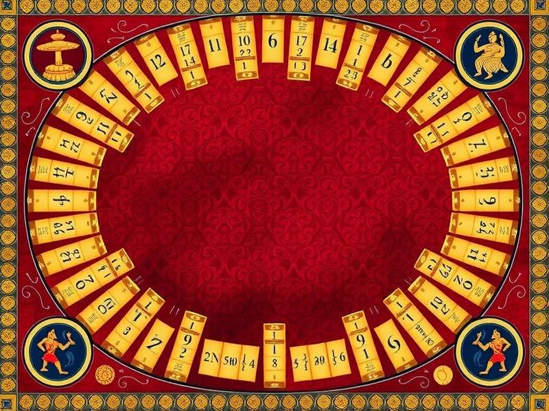 Sequence Board Game Setup with Hindi Rules