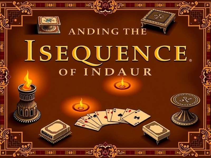 Professional printable Sequence board game PDF layout