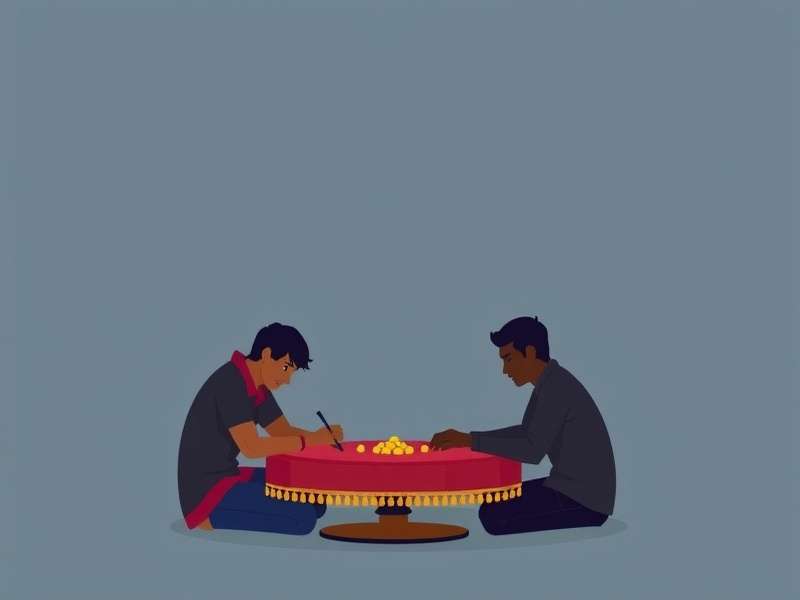 Sequence board game setup for three players showing cards and chips