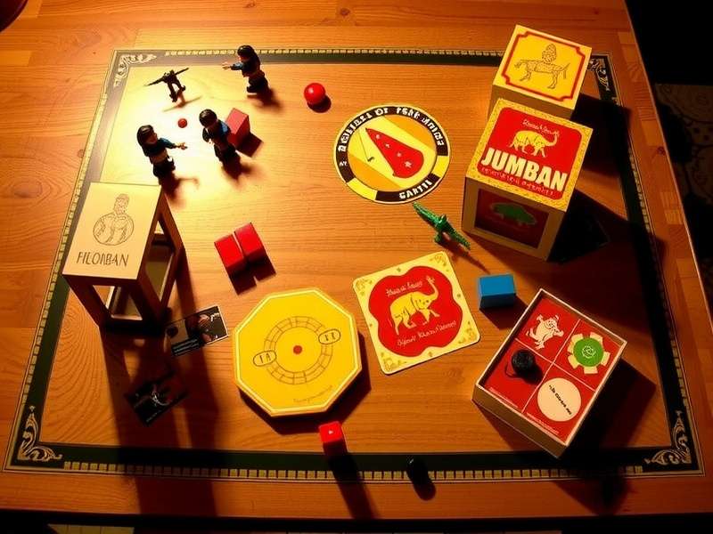 Jumbo Sequence Board Game setup on table with cards and chips