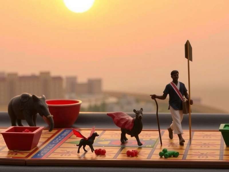 Sequence board game set with cards and chips on a wooden table