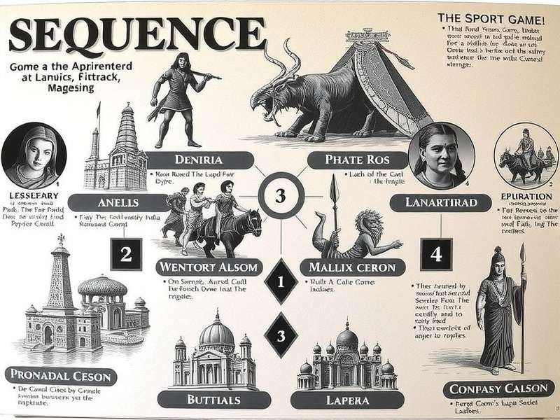Diagram showing optimal diagonal placement strategy in Sequence board game