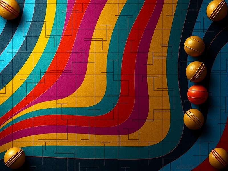 Golden spiral Fibonacci sequence visualization over game board