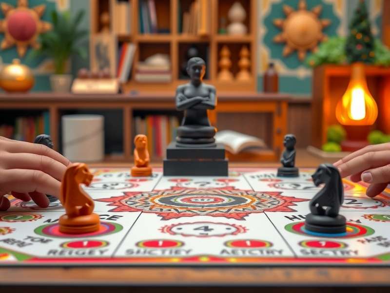 Sequence for Kids board game set up with colorful cards and chips