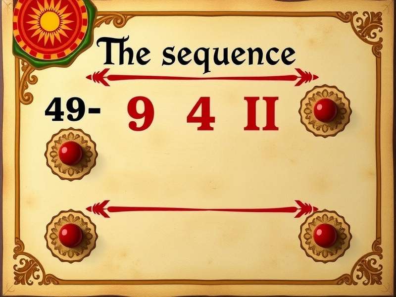 Advanced Sequence board layout showing strategic chip placement and potential sequences