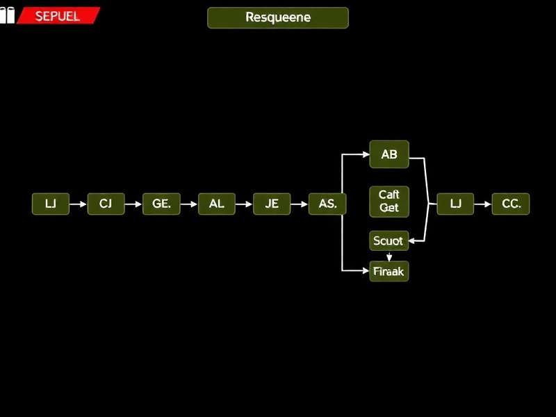 Sequence Game Probability Heatmap Diagram showing high-probability paths