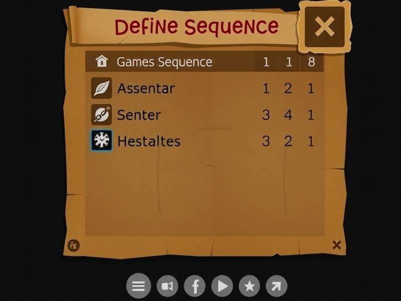 Close-up of Sequence game board with colorful chips forming a potential line