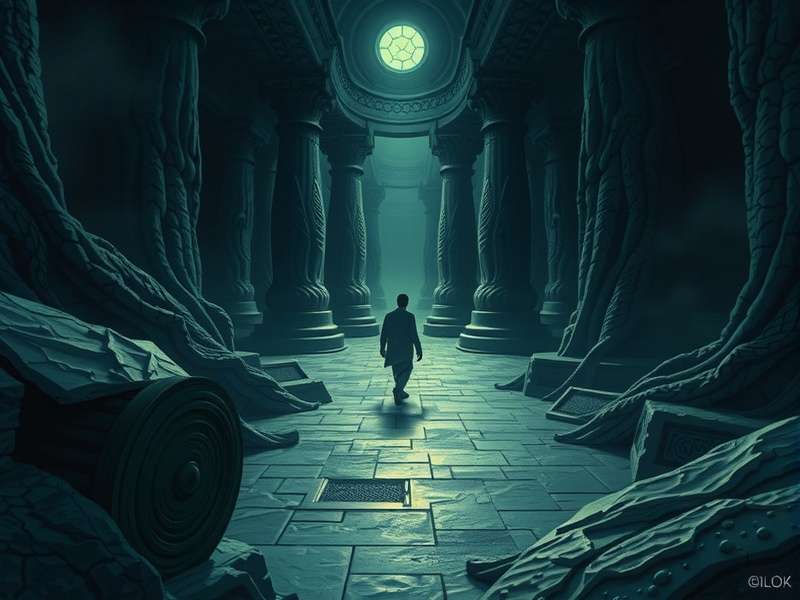 Potter Sequence board game setup with magical theme