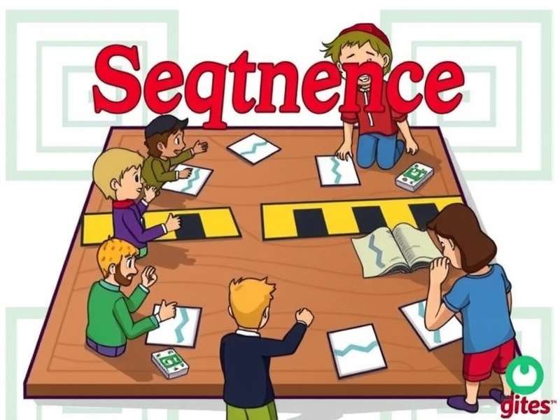 Indian children playing Sequence board game at home with family