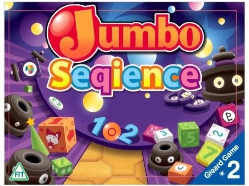 Jumbo Sequence Board Game being played by a family in India