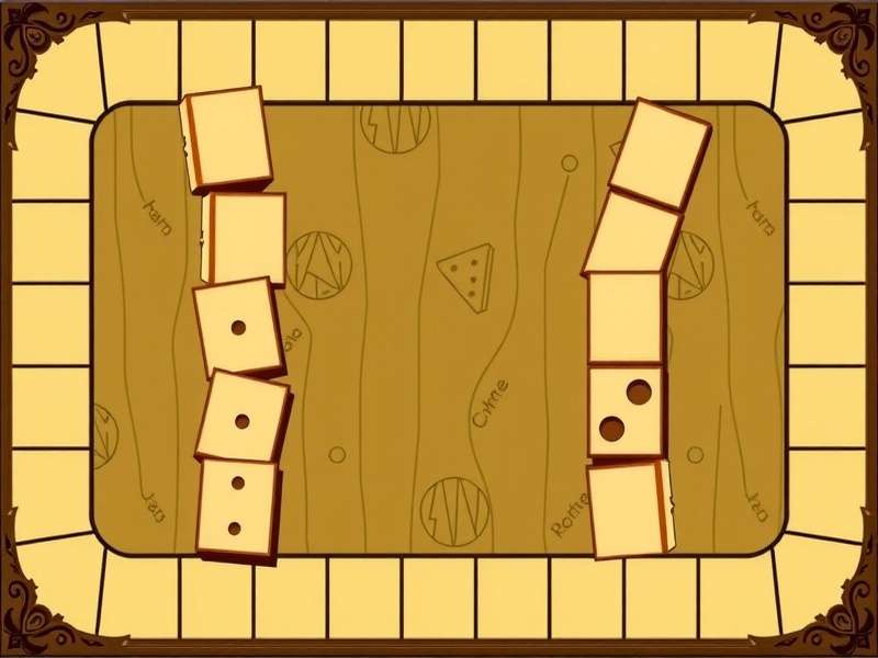 Sequence Board Game Setup with cards and chips on a wooden table, Indian game night context